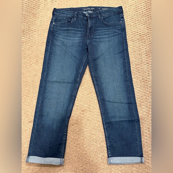 Size 10 Slim Boyfriend Jeans Calvin Klein - Picture 5 of 5